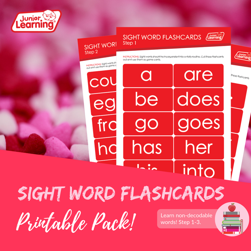 Sight Word Reading Flashcards