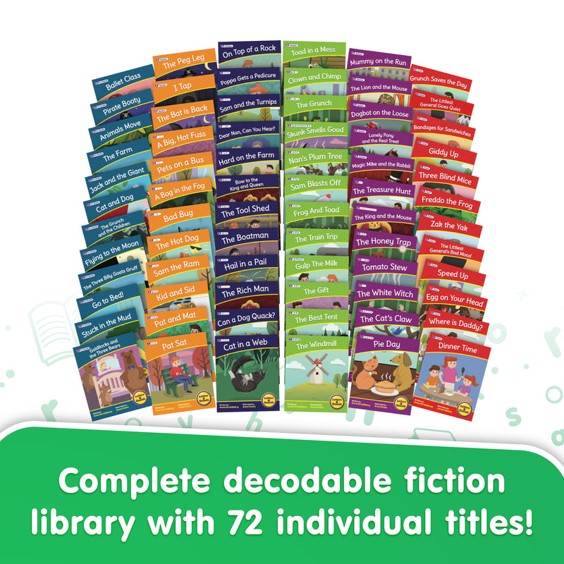 Letters & Sounds Set 2 Fiction Boxed Set – Junior Learning USA
