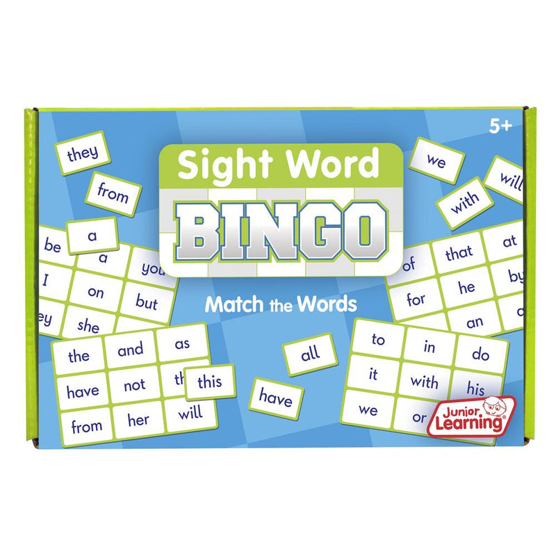 sight-word-bingo-junior-learning-usa for Free Printable Sight Word Bingo Sight Word Bingo – Junior Learning USA for Free Printable Sight Word Bingo