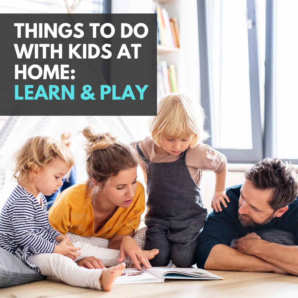 Things to do with Kids at Home: Learn and Play – Junior Learning USA