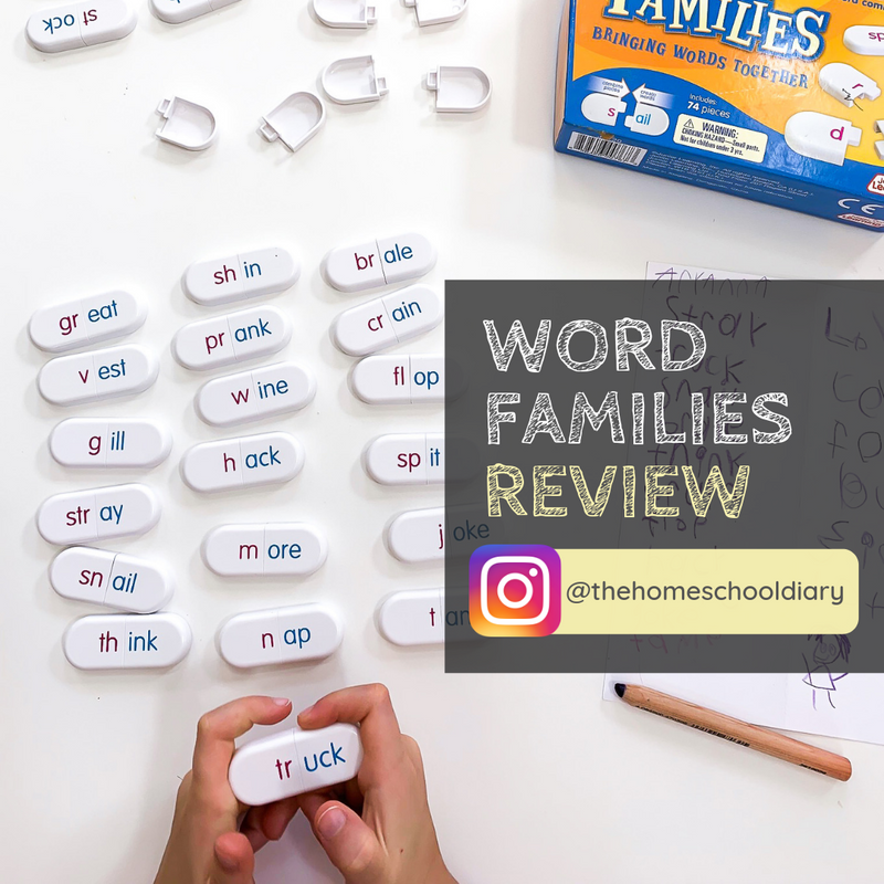 Word Families Review