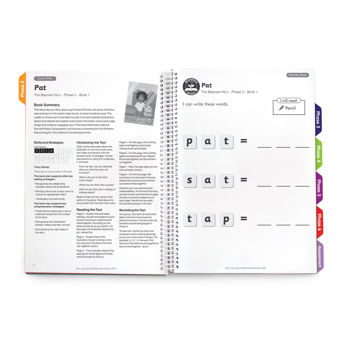 Teacher Book The Beanies Set 1 Hi-Lo Diversity