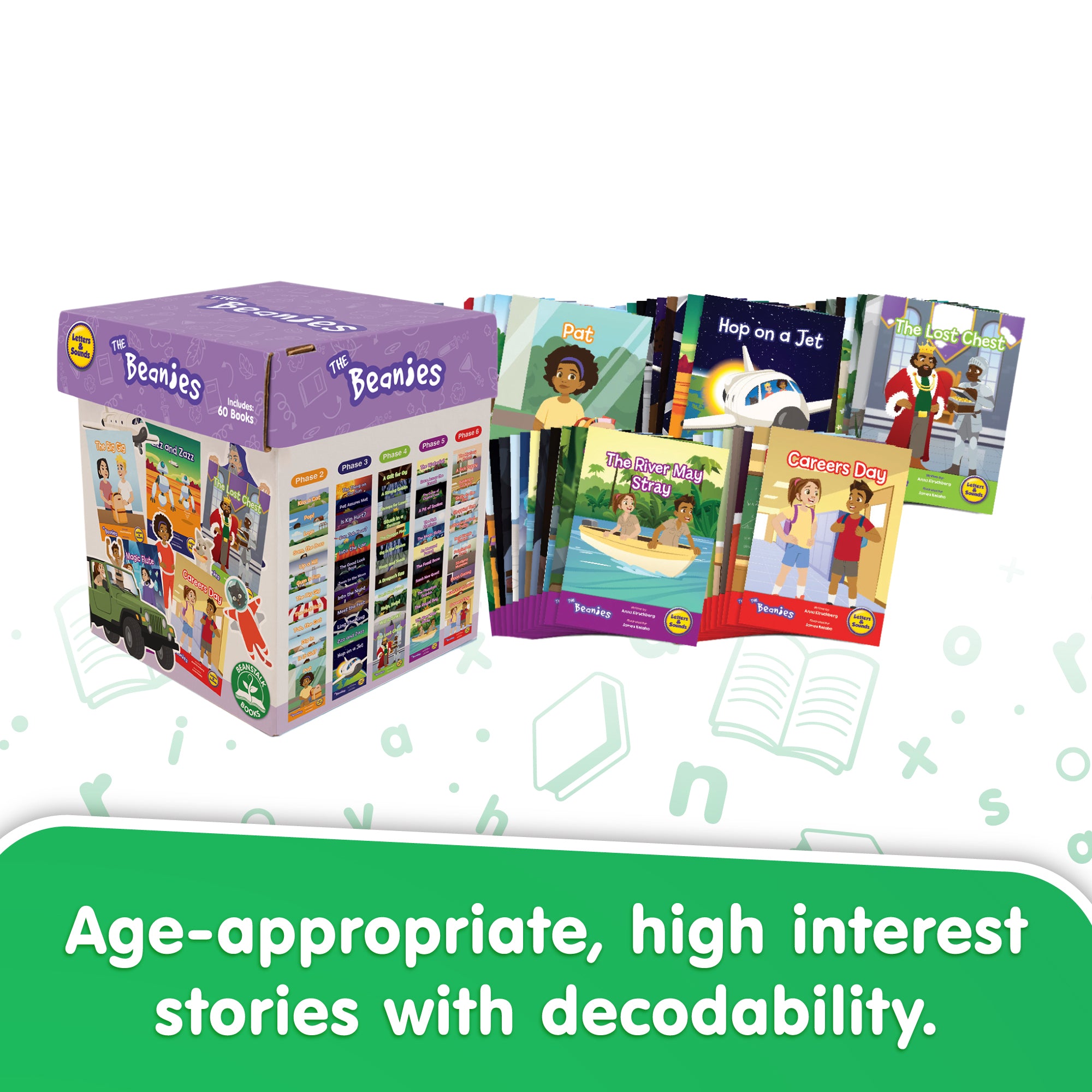 The Beanies Hi-Lo Diversity Decodable Boxed Set – Junior Learning USA