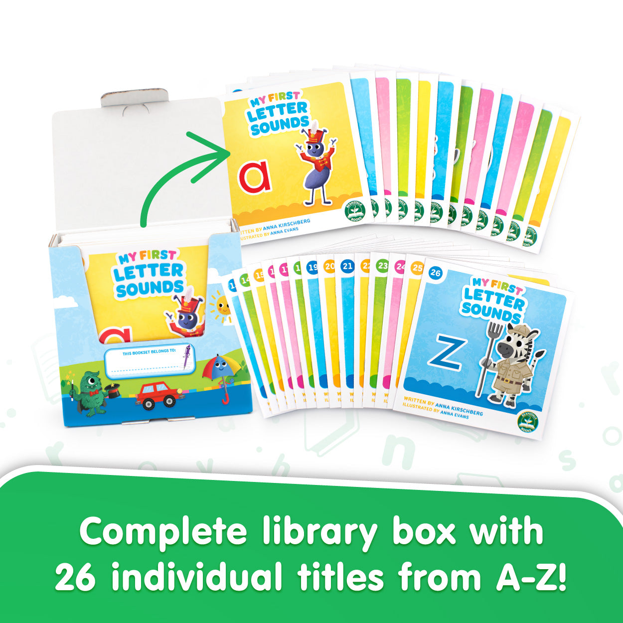 My First Letter Sounds Book Set – Junior Learning USA