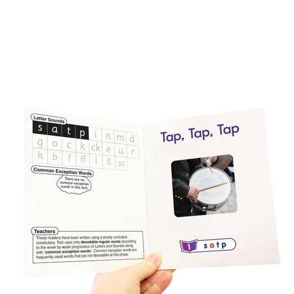 Letters & Sounds Phase 2 Set 1 Non-Fiction - 6 Pack