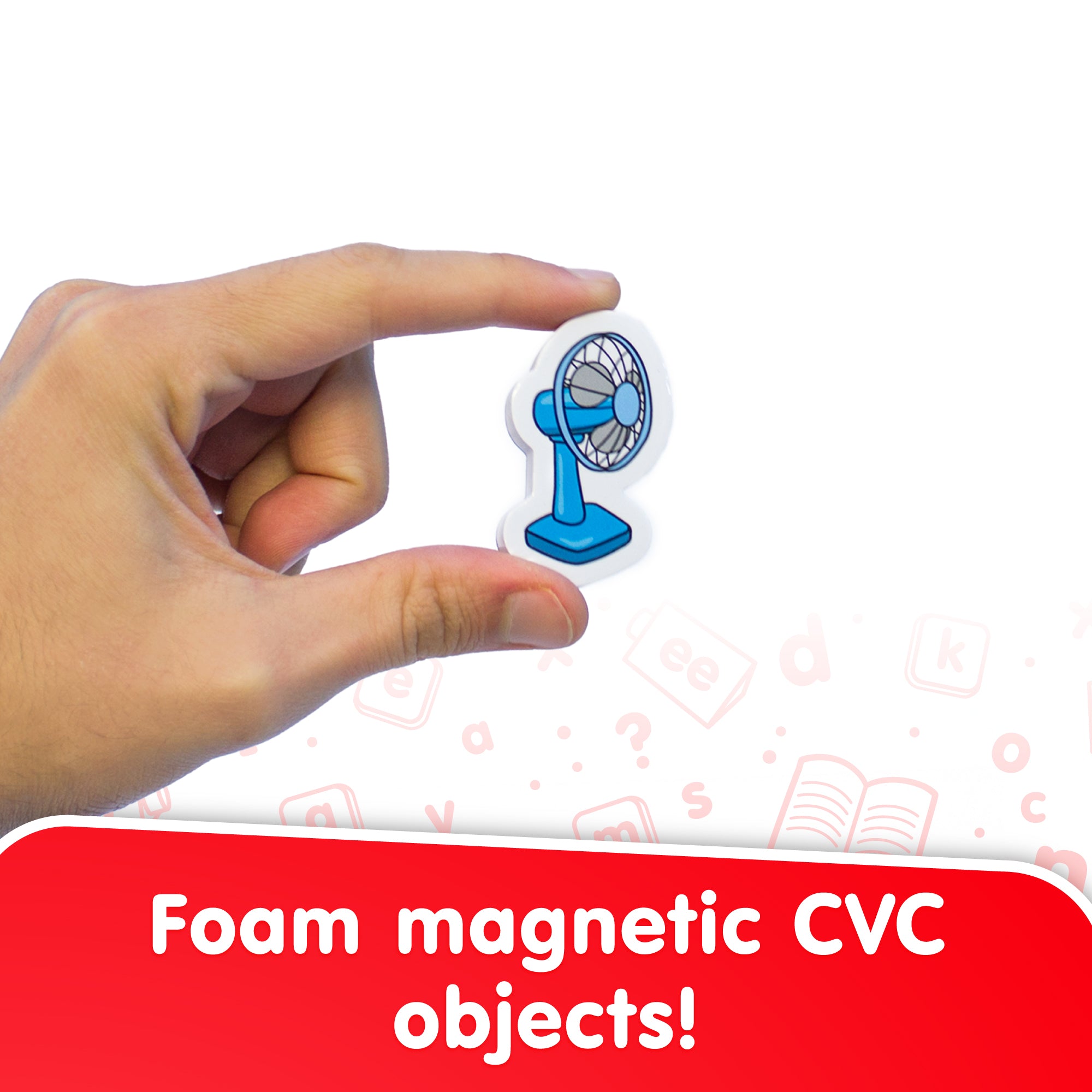 Rainbow CVC Objects: Magnetic Phonics Game for Skill Development ...