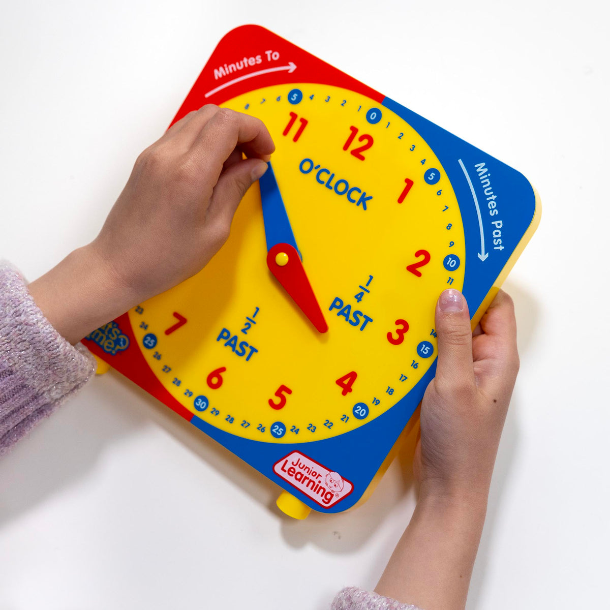 geared clocks What's the Time Geared Clock – Junior Learning USA