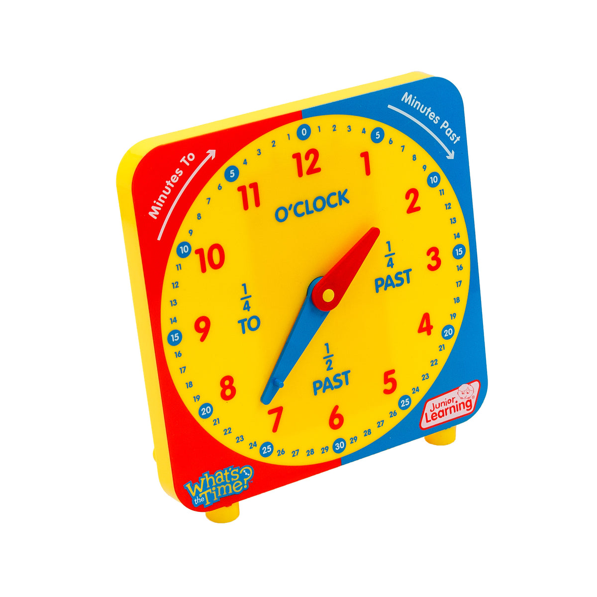geared clocks What's the Time Geared Clock – Junior Learning USA