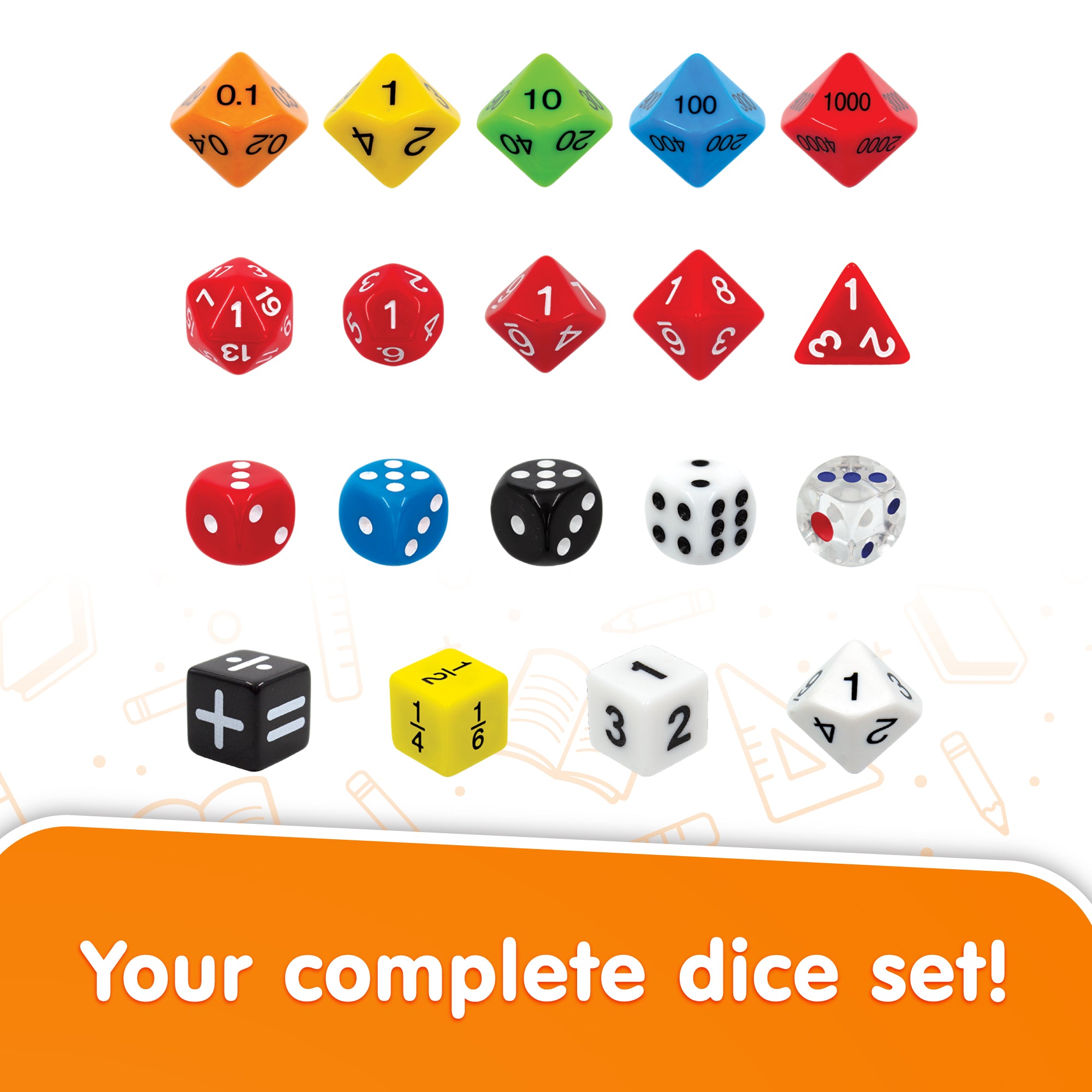 Dice - Multi-pack 150 – Junior Learning USA