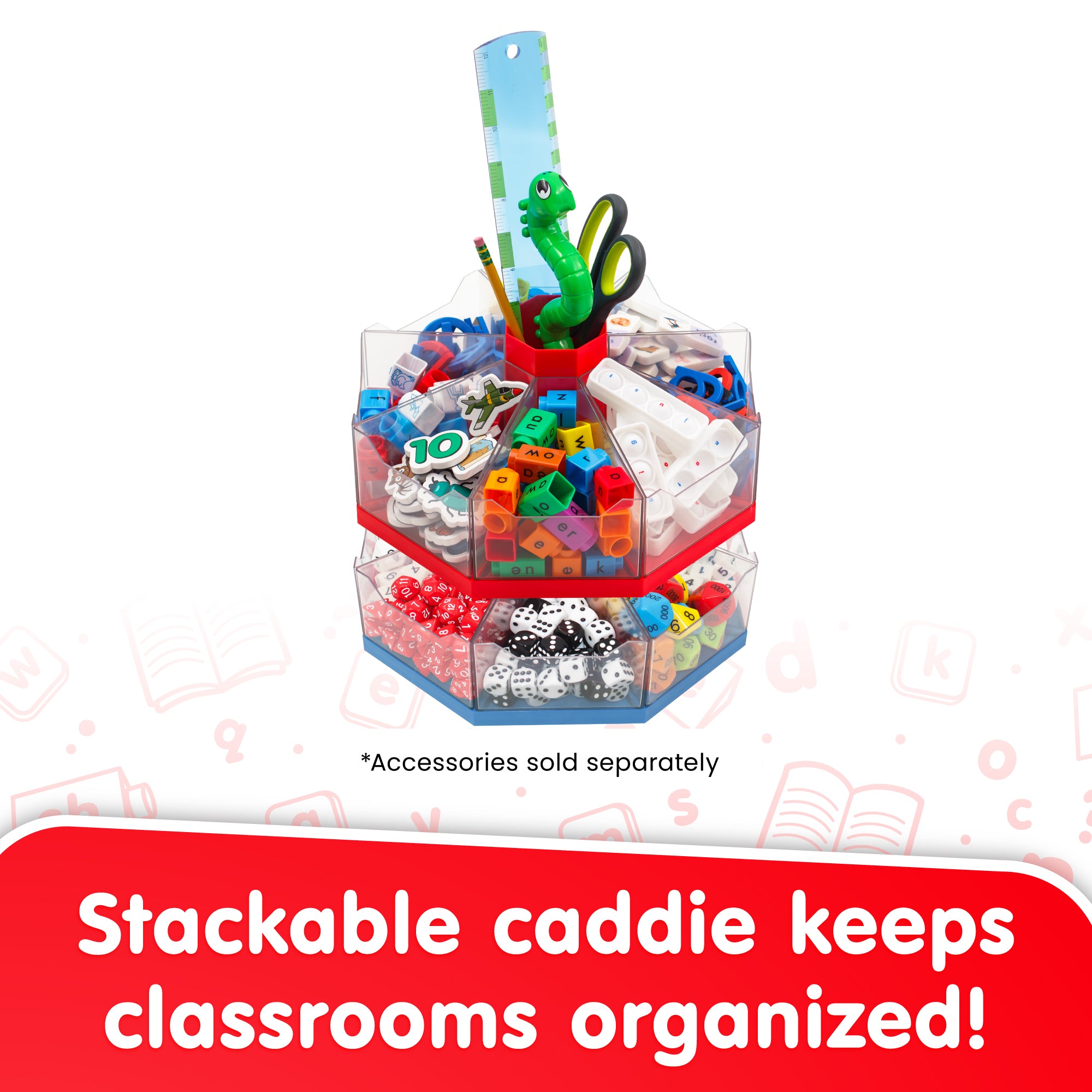 Classroom Caddie (Red) – Junior Learning USA