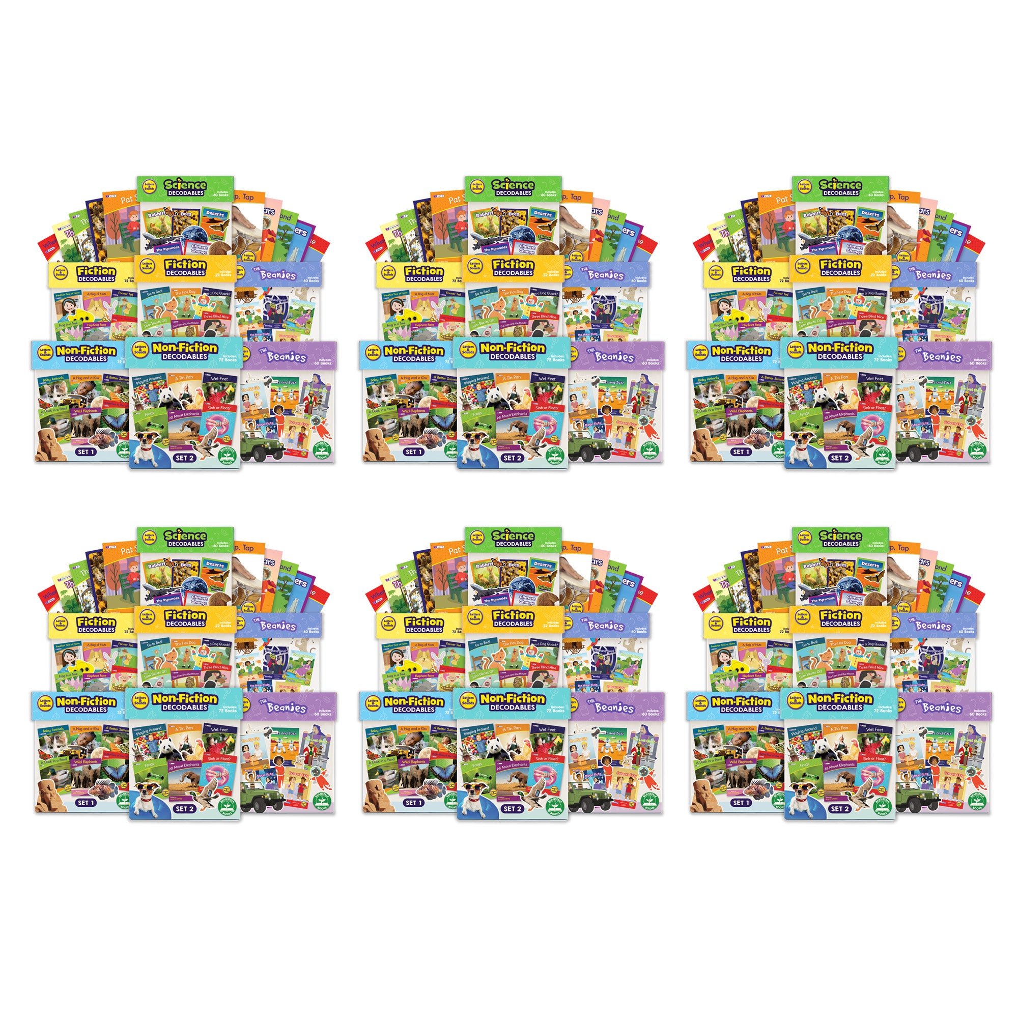 Beanstalk Books Decodable Readers Complete Classroom Kit – Junior
