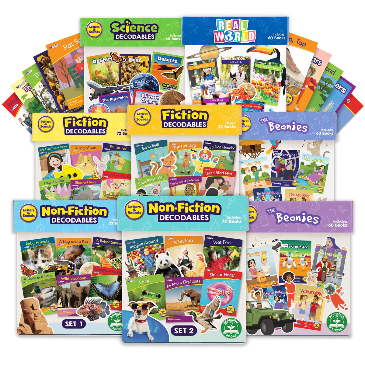 Beanstalk Books Decodable Readers Complete Single Kit