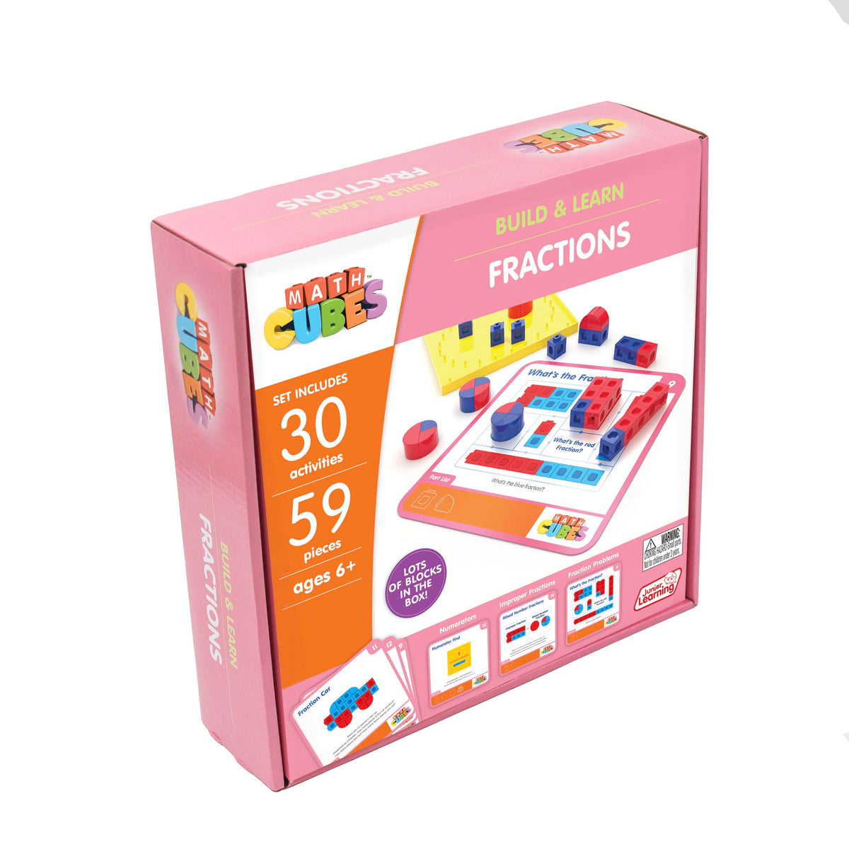Fraction Collection Box Mathcubes - Fractions – Junior Learning USA