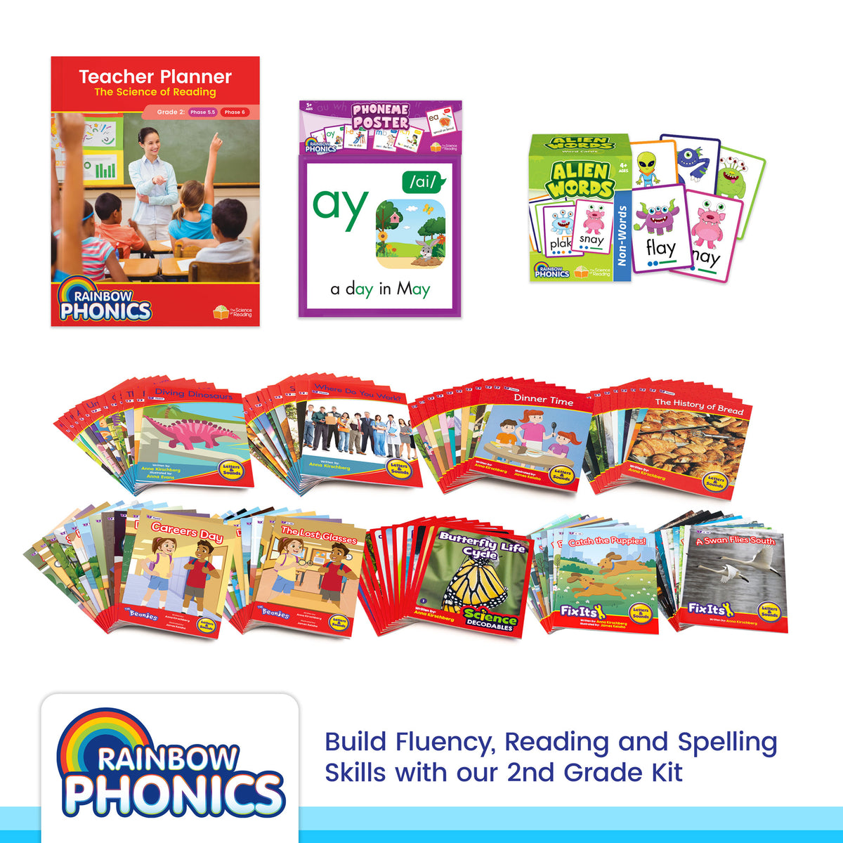 Rainbow Phonics Single Kit 2nd Grade
