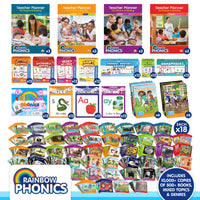 Rainbow Phonics Total School Kit