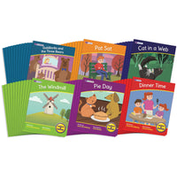 Junior Learning BB923 Letters and Sounds Set 2 - Complete Set all fiction books 