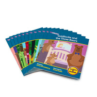 Junior Learning BB921 Letters and Sounds Phase 1 Set 2 Fiction - 6 Pack all books fanout