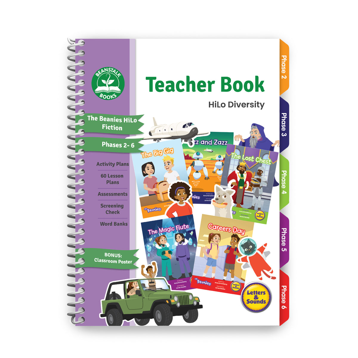 Junior Learning BB135 Teacher Book Hi-Lo Diversity