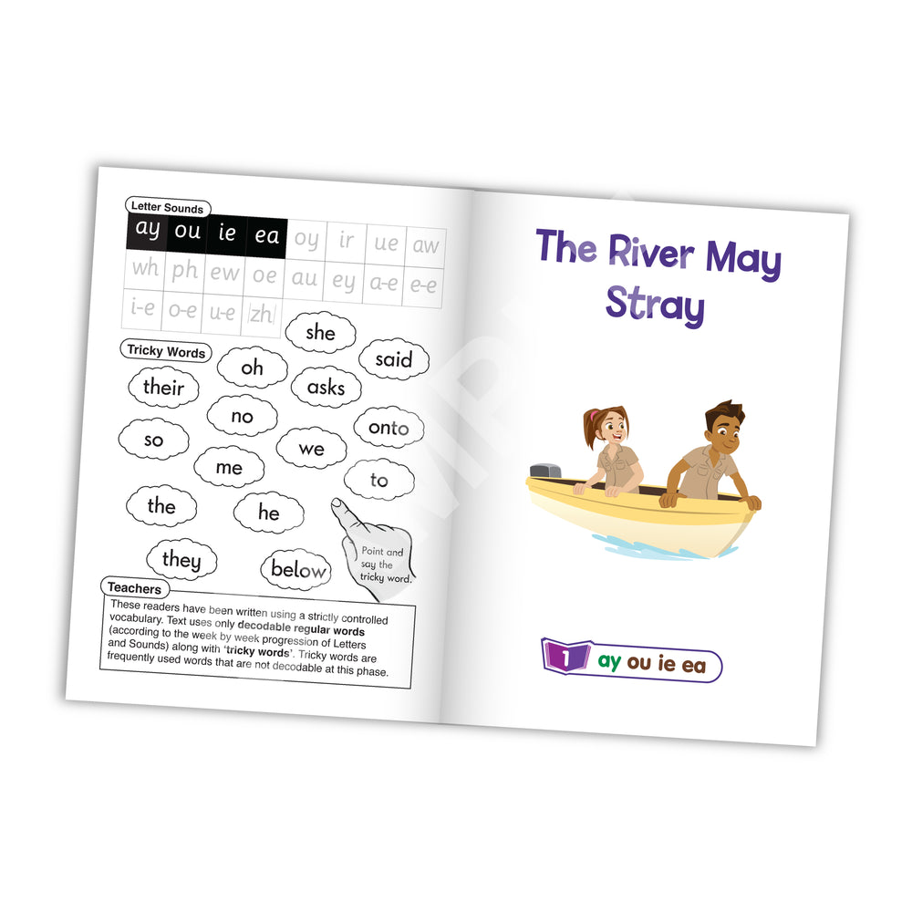 The Beanies - HiLo Set 1 Decodable Readers - Phase 5 - 6 pack – Junior ...