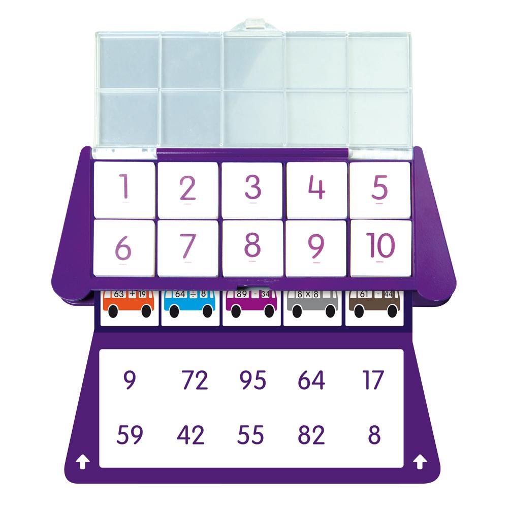 Junior Learning JL101 Smart Tray card inserted sample