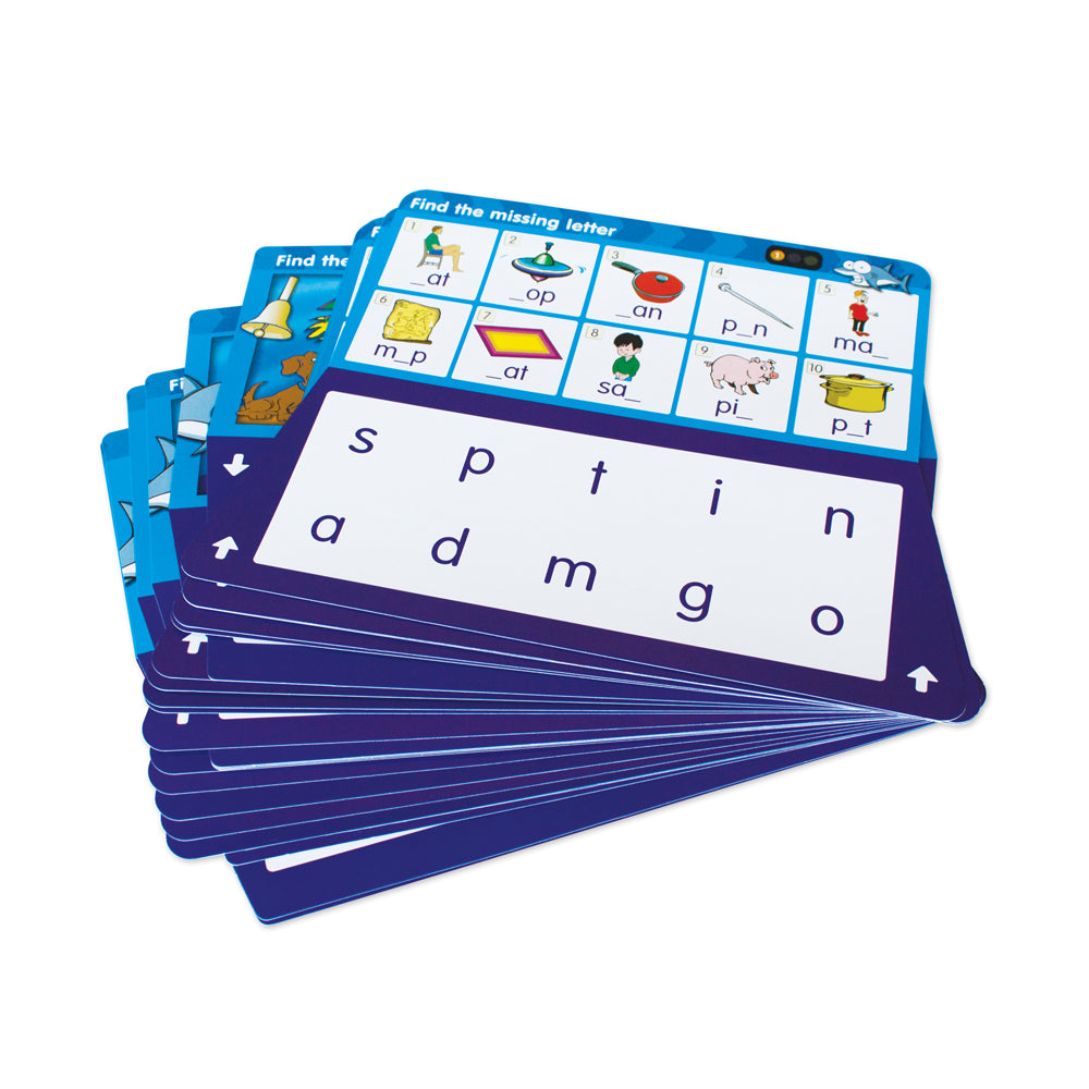Junior Learning JL102 Spelling Accelerator (Set 1) all cards stacked