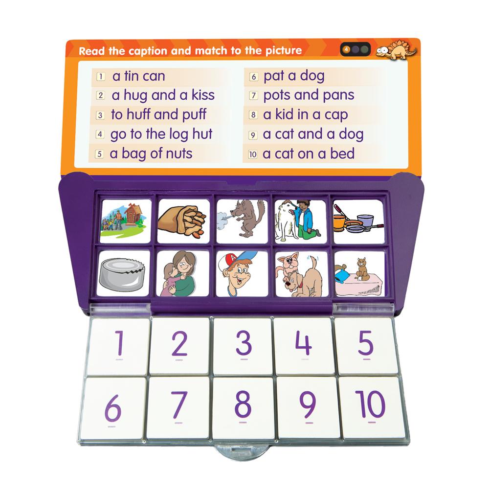 Junior Learning JL104 Reading Accelerator (Set 1) and smart tray