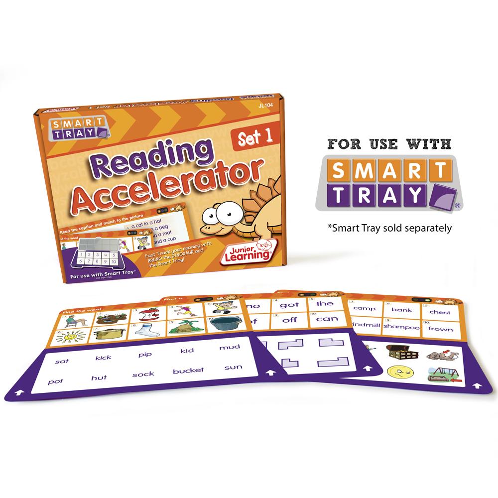 Junior Learning JL104 Reading Accelerator (Set 1) box and cards