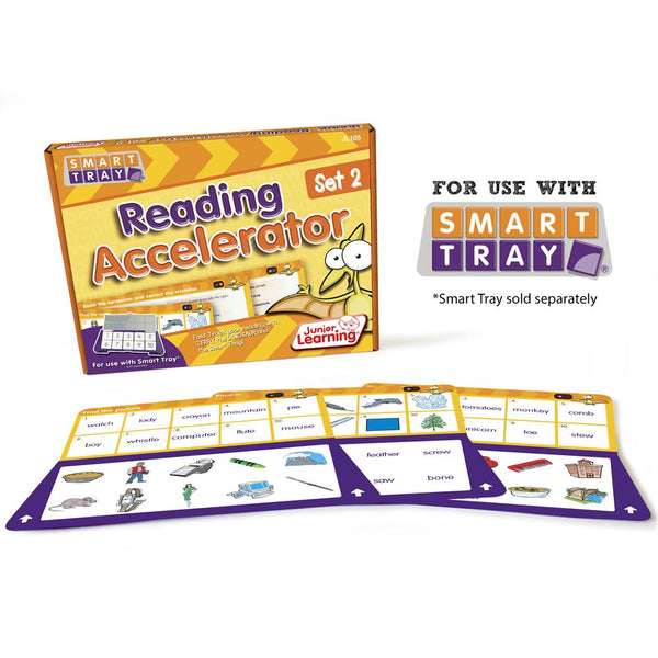 Junior Learning JL105 Reading Accelerator (Set 2) box and cards