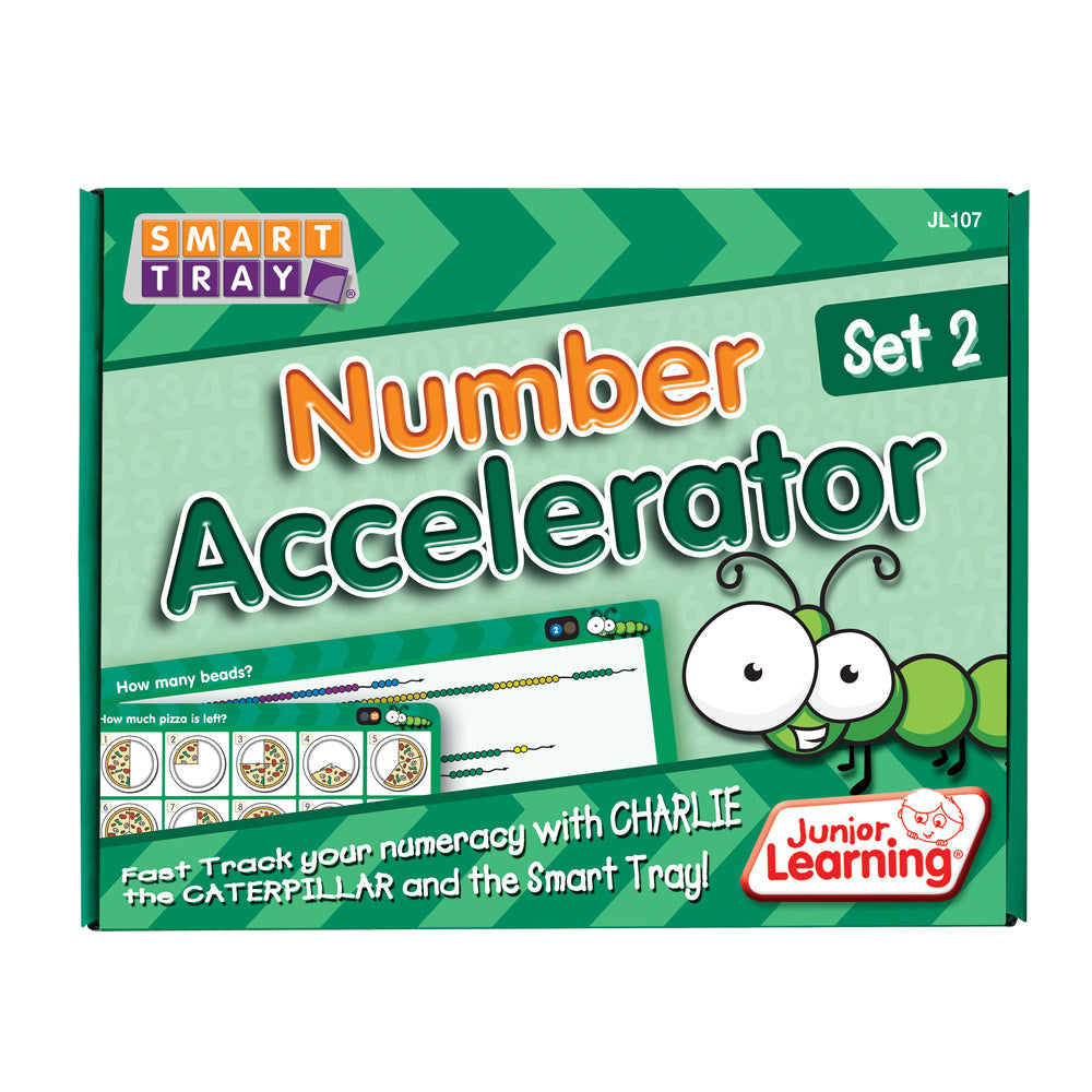 Junior Learning JL107 Number Accelerator Set 2 box faced front
