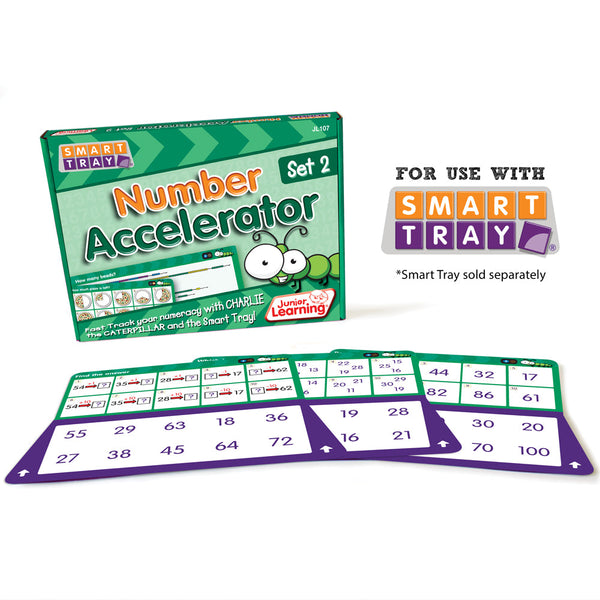 Junior Learning JL107 Number Accelerator Set 2 box and cards