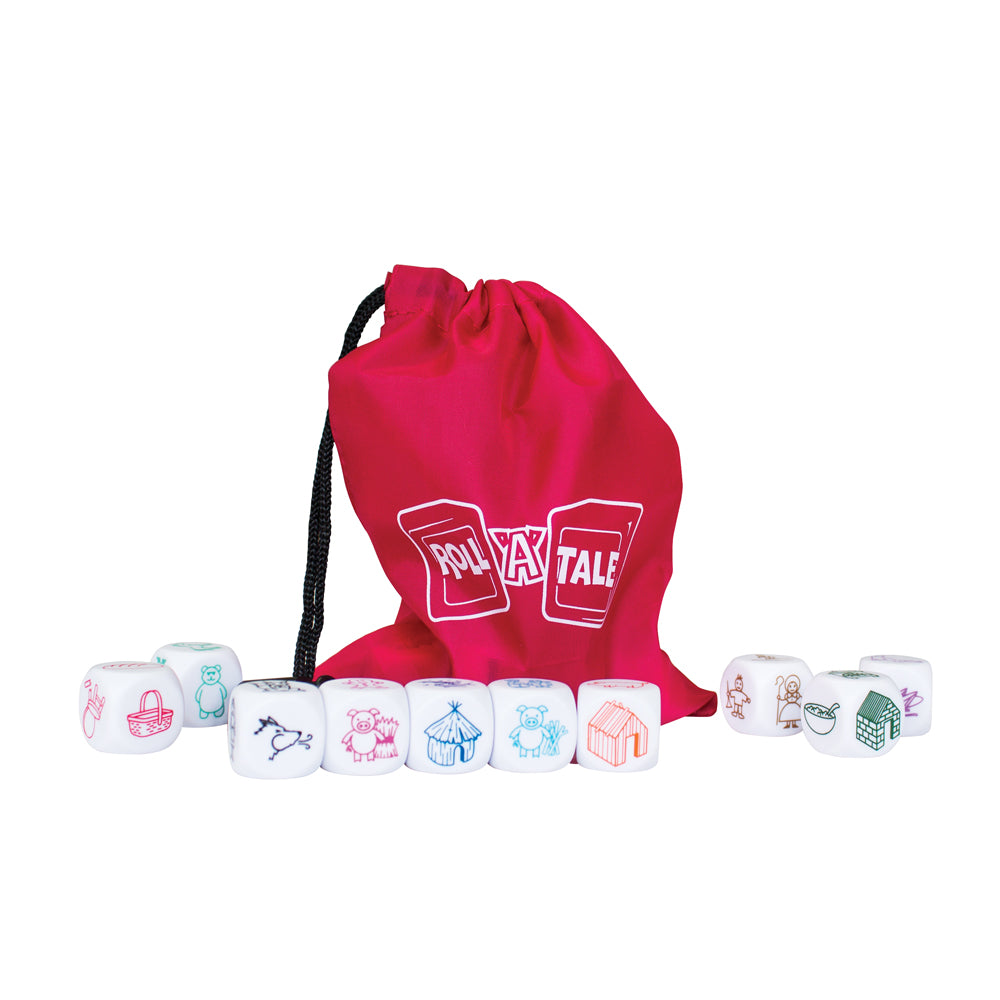 Junior Learning JL139 Roll A Tale dice and bag