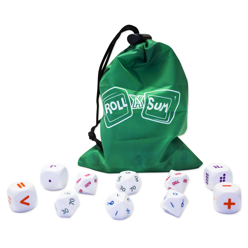 Junior Learning JL146 Roll A Sum bag and pieces