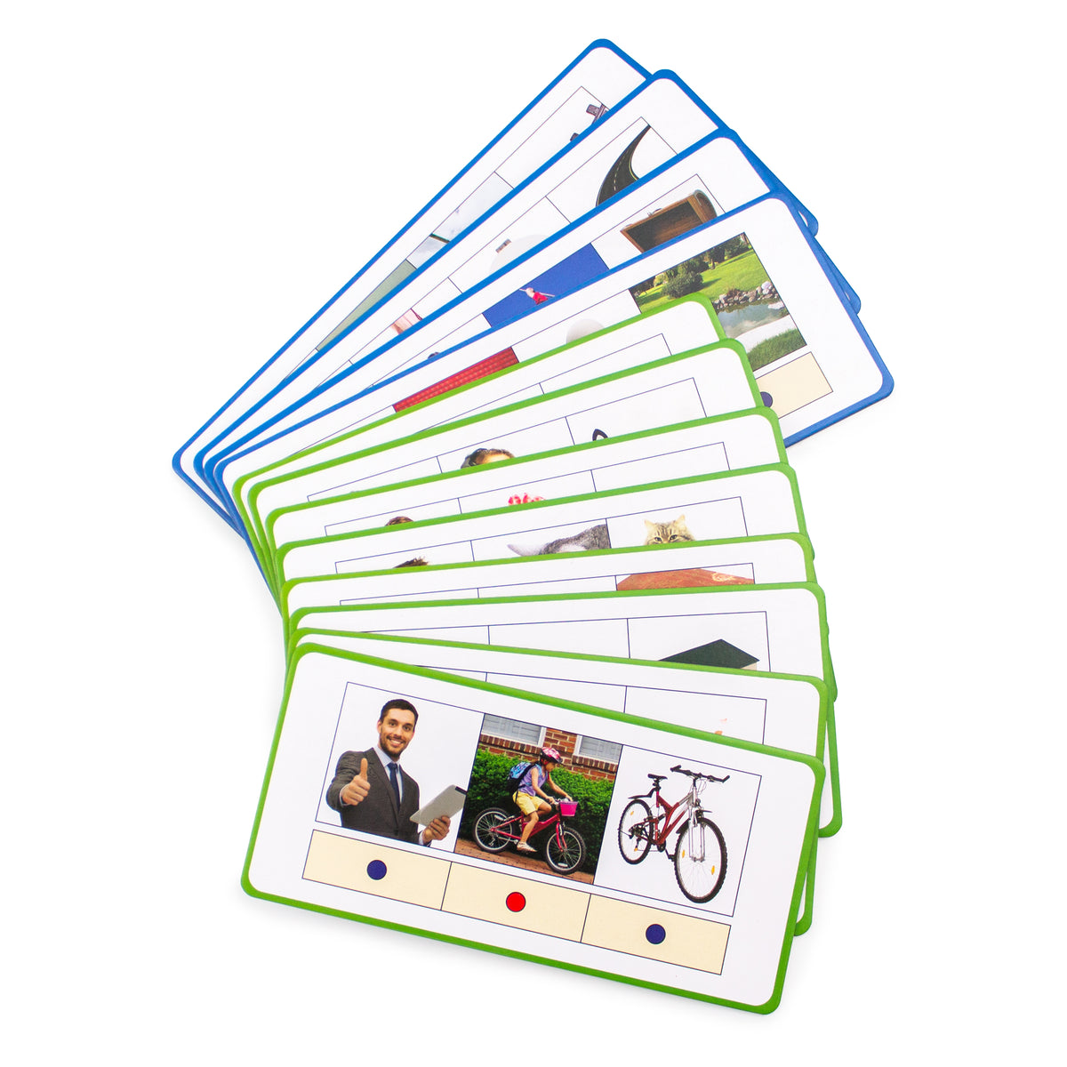 Junior Learning JL168 Sentence Toolbox cards stacked
