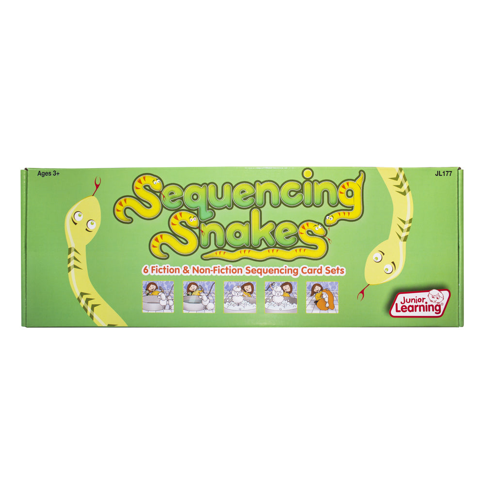 Junior Learning JL177 Sequencing Snakes box faced front