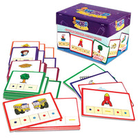Junior Learning JL179 Word Builders Activity Cards box and content