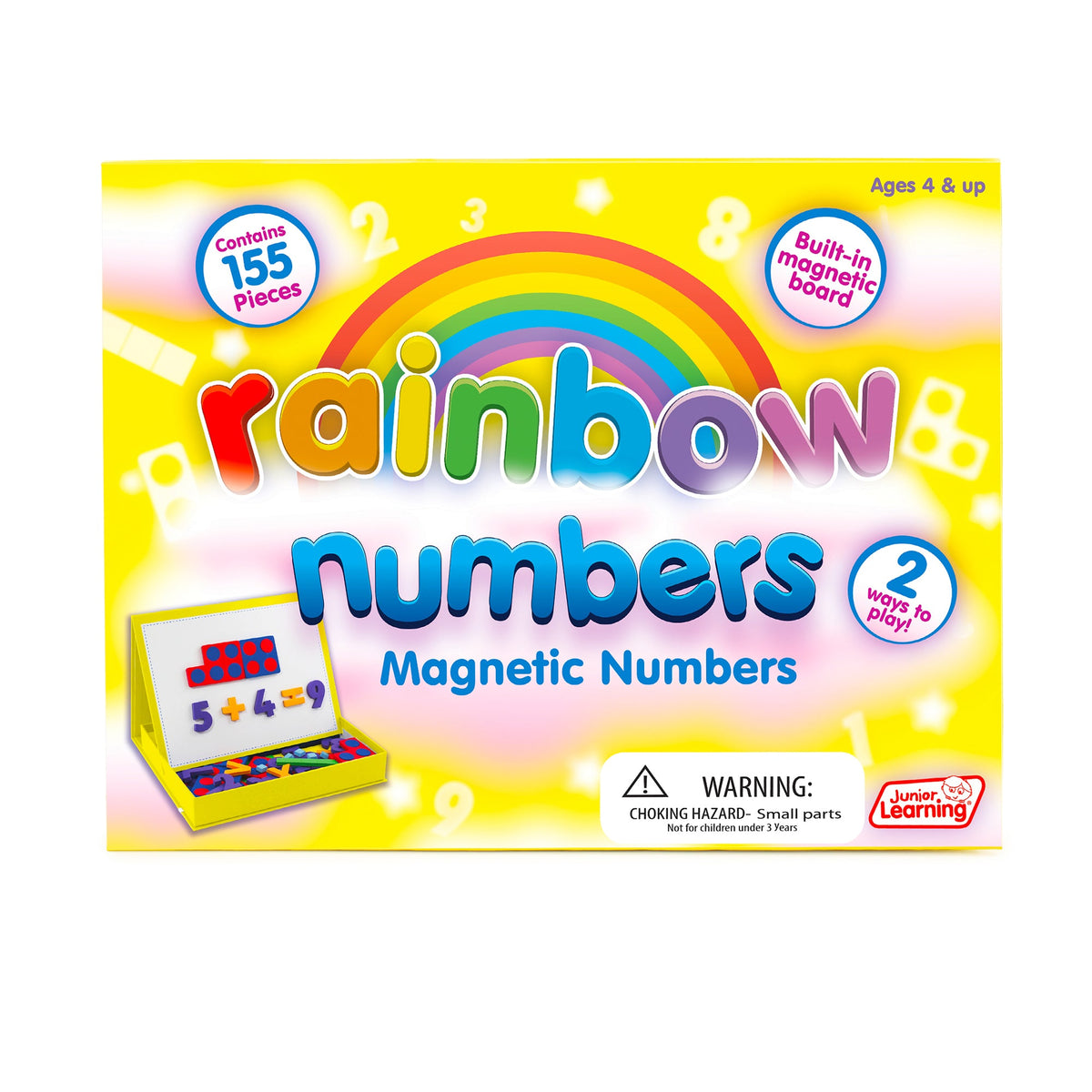 Magnetic Foam Numbers - 60 Pieces