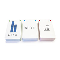 Junior Learning JL204 Addition Flashcards 3 decks question side