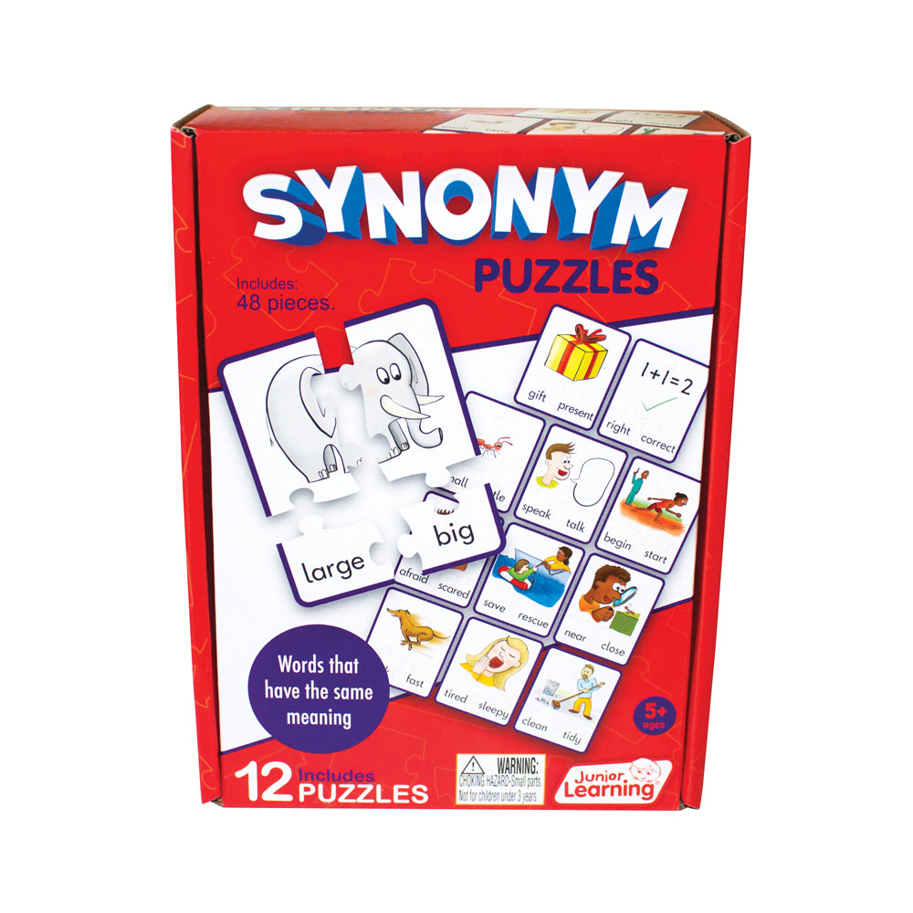 Junior Learning JL241 Synonym Puzzles box faced front