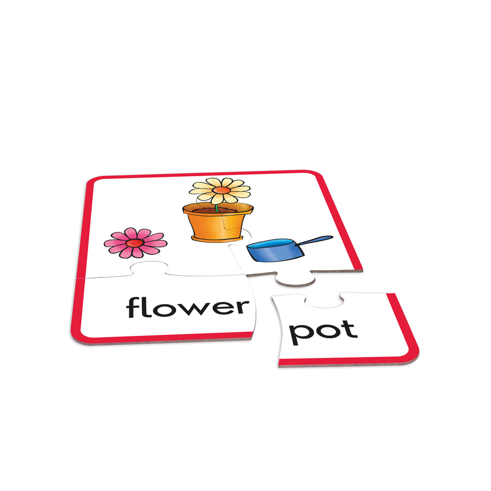 Junior Learning JL244 Compound Word Puzzles card sample