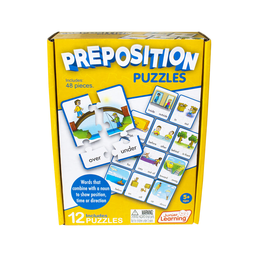 Preposition Puzzles – Junior Learning USA