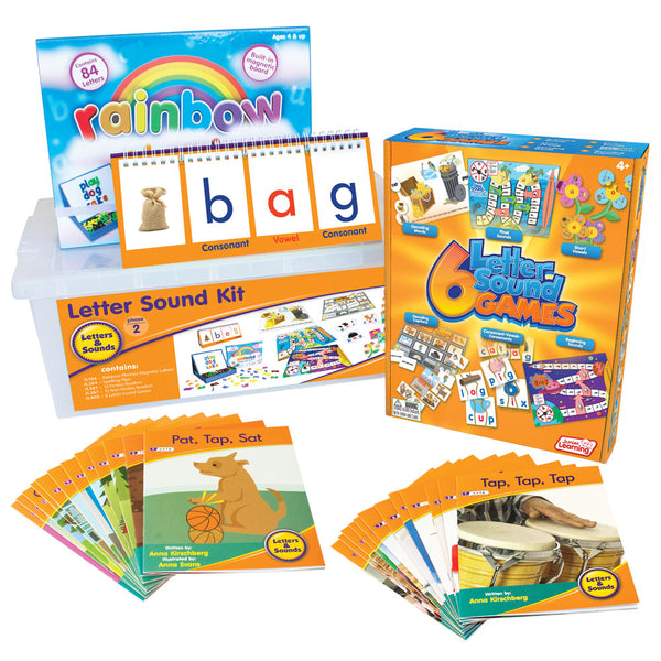 Junior Learning JL272 Letters and Sounds Phase 2 - Letter Sound Kit all products faced front
