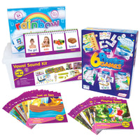 Junior Learning JL275 Letters and Sounds Phase 5 - Vowel Sound Kit all products and packaging