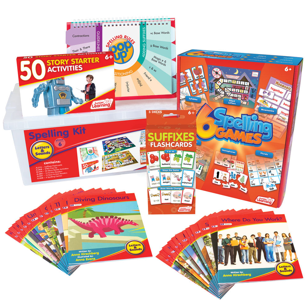 Spelling Board Games – Junior Learning USA