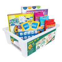 Junior Learning JL277 Letter and Sounds Catch-Up Kit package angled right