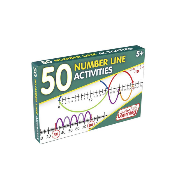 Junior Learning JL325 50 Number Line Activities front box