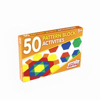 Junior Learning JL329 50 Pattern Block Activities front box