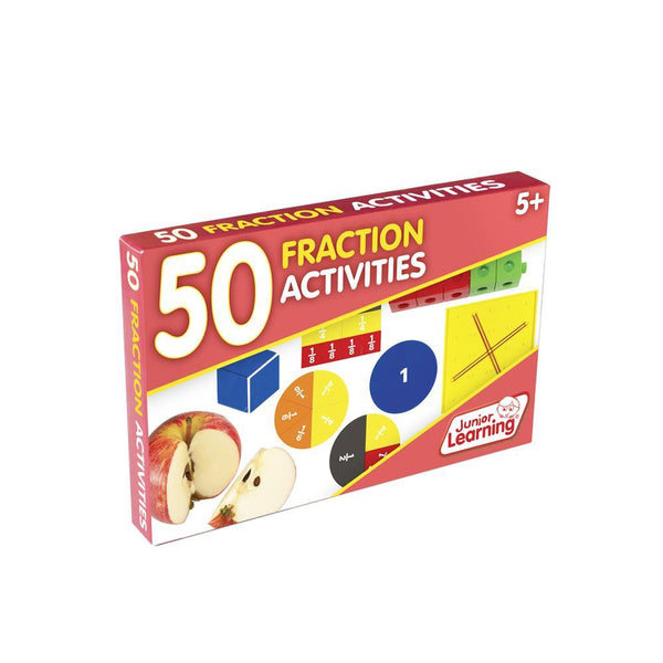 Junior Learning JL331 50 Fraction Activities front box