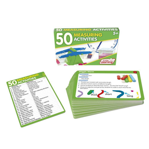 Junior Learning JL333 50 Measuring Activities box and cards