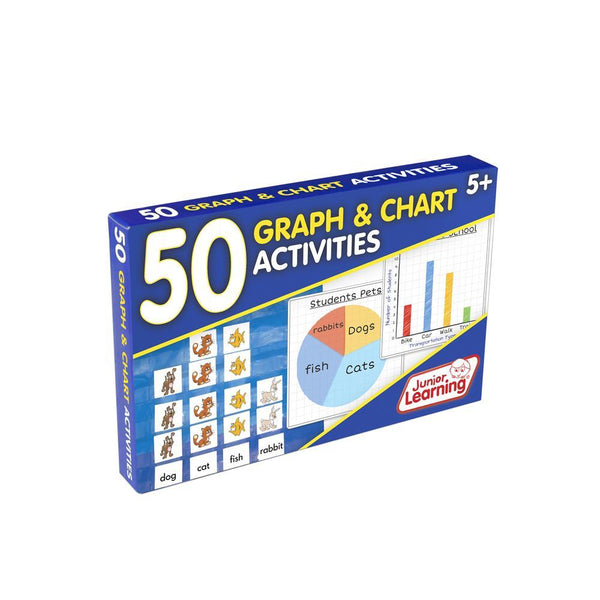 Junior Learning JL334 50 Graph and Chart Activities front box