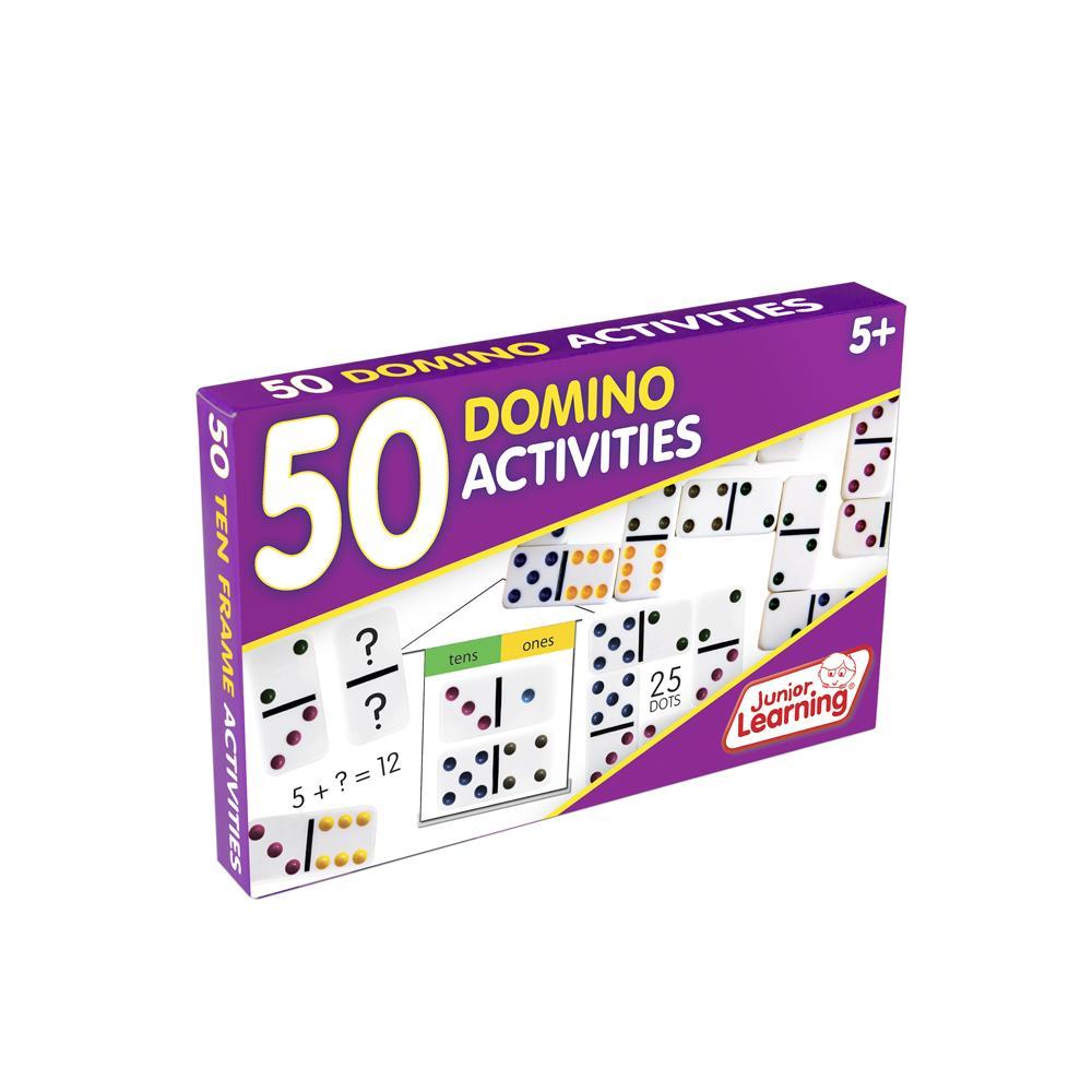Junior Learning JL339 50 Dominoes Activites front box